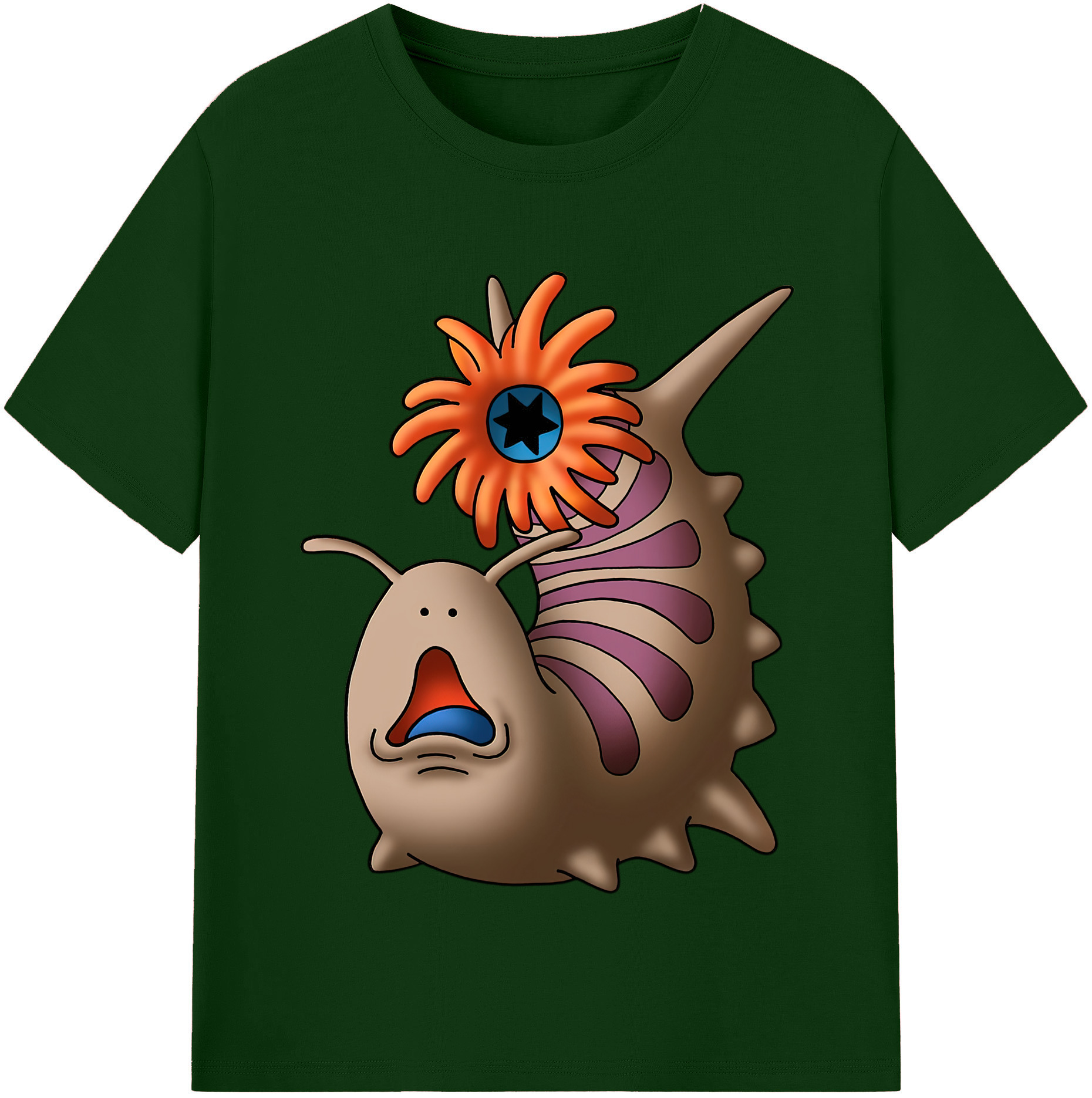 （画像用） ドラゴンクエスト Doragon Kuesuto Dragon Quest 綿100％半袖Tシャツ（フロントプリント）